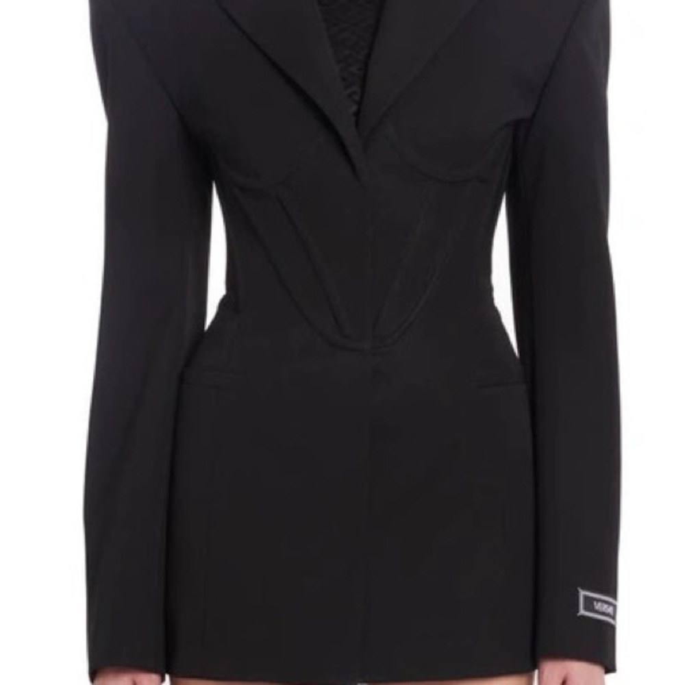 Versace Women's Black Blazer Jacket